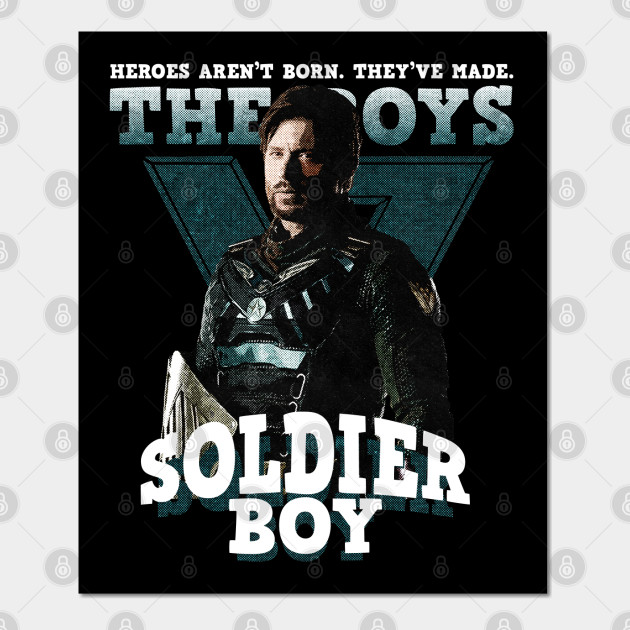 The Boys Posters – Soldier Boy The Boys Comic Style Poster