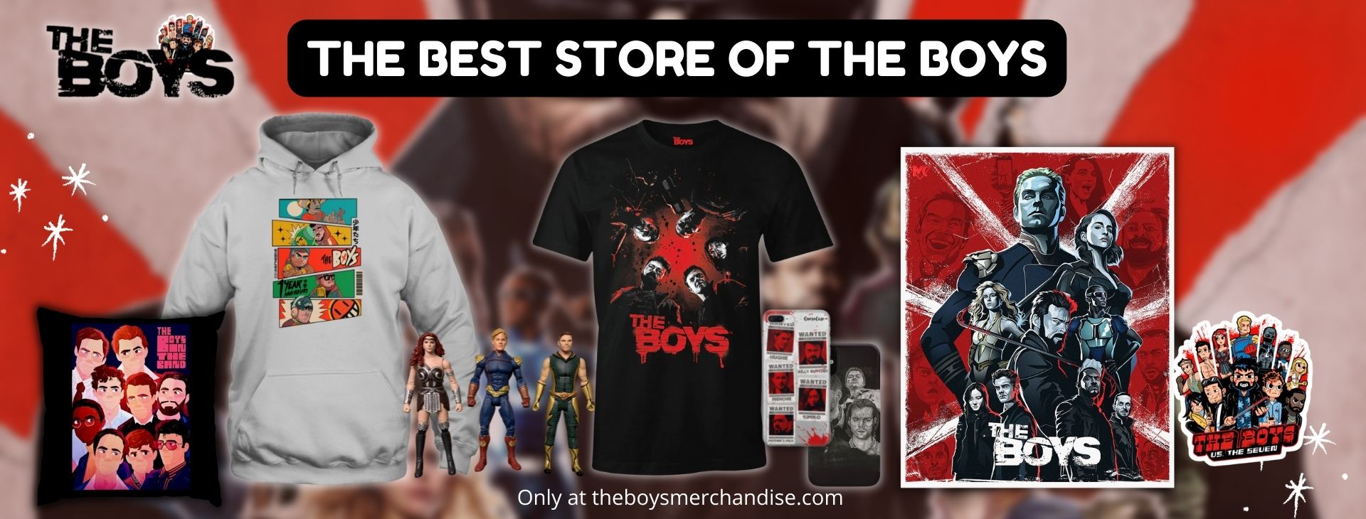the boys Banner - The Boys Store